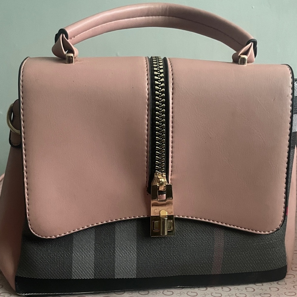 Classic Pink Top-Handle Satchel - Women Bags